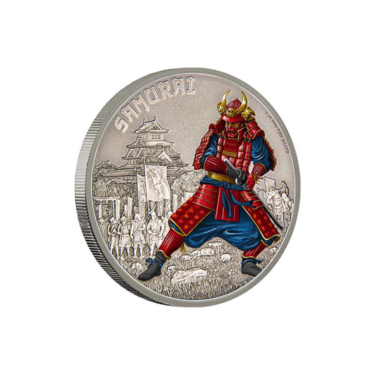 1 Oz Samurai Silver Coin
