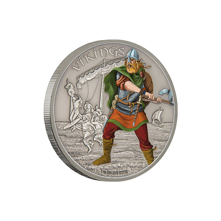 1 Oz Vikings Silver Coin