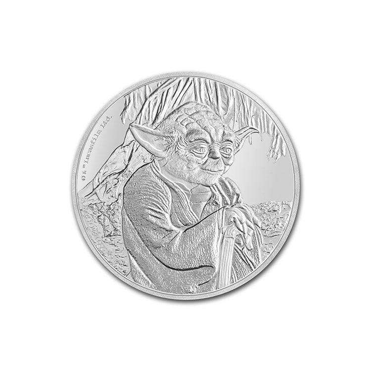 1 Oz Yoda Silver Coin