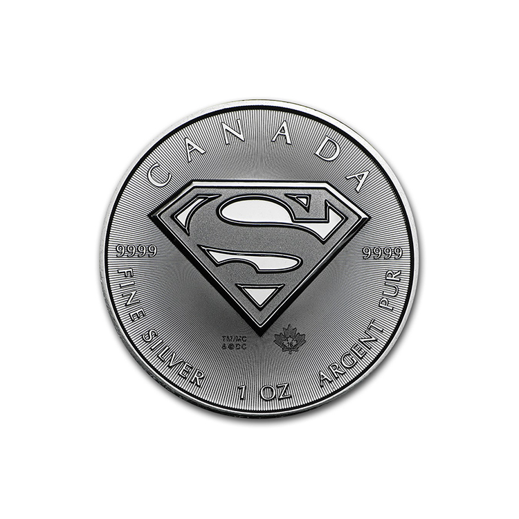 1 Oz Superman Silver Coin