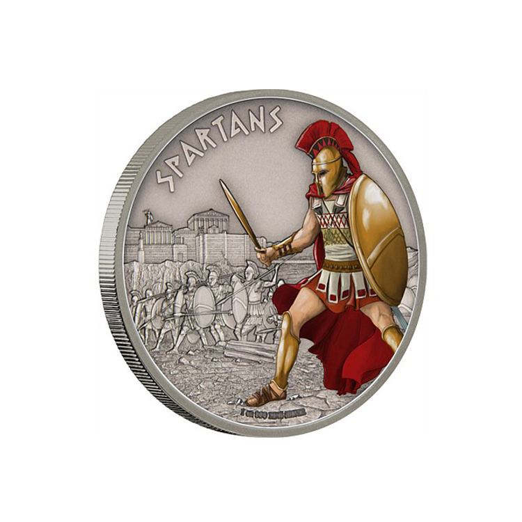 1 Oz Spartan Silver Coin