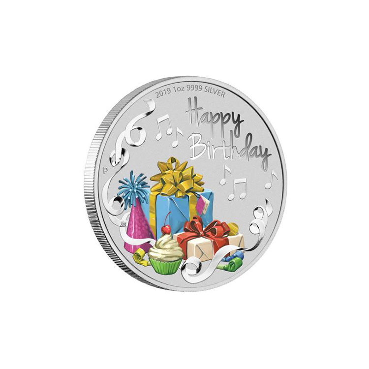 1 Oz Happy Birthday Coin